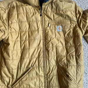 Men’s Carhartt Reversible Jacket - XL - Good condition, picture of some stains